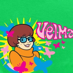 Velma Scooby Doo Cartoon Girl Power Ladies T Shirt 36583269