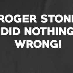 Roger Stone Did Nothing Wrong Usa Politics T Shirt 36585204
