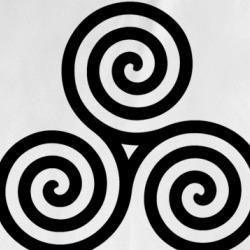 Celtic Spiral Knot Trinity Eternal Life Symbol T Shirt 36587972