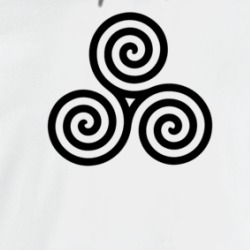 Celtic Spiral Knot Trinity Eternal Life Symbol Hoodie 36587982