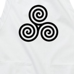 Celtic Spiral Knot Trinity Eternal Life Symbol Apron 36587984