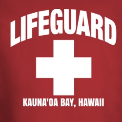 Lifeguard Kauna'oa Hawaii Beach Usa Long Sleeve 36591481