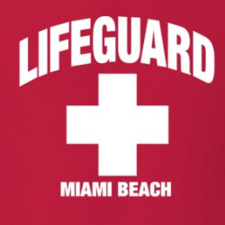 Lifeguard Miami Beach T Shirt 36591483