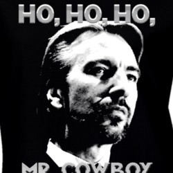 Die Hard Christmas Movie Hans Alan Rickman Fan Ladies T Shirt 36609920