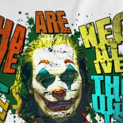Joker Negative Thoughts Quote Comic Villain Movie Fan T Shirt 36610846