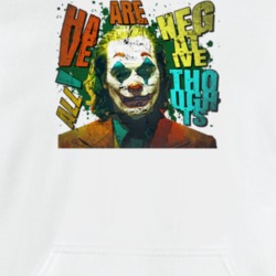 Joker Negative Thoughts Quote Comic Villain Movie Fan Hoodie 36610848