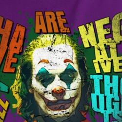 Joker Negative Thoughts Quote Villain Movie Fan T Shirt 36641041