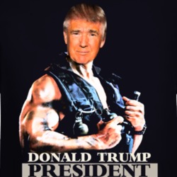 Donald Trump President Usa Republican Vote Commando Parody Long Sleeve 37110508