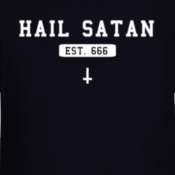 Hail Satan Est 666 Trending Parody Devil Long Sleeve 37110542