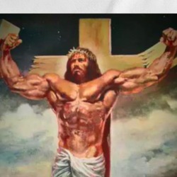 Jesus Lifts Bodybuilder God Gym Parody T Shirt 37112161
