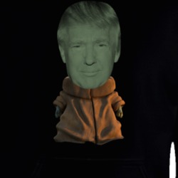 President Donald Trump Baby Yoda Parody Usa Republican Hoodie 37112201