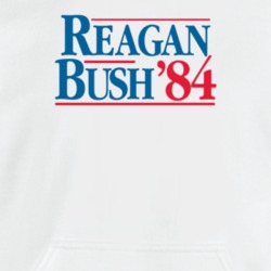 Reagan Bush 84 Usa President Election Sign Hoodie 37112565