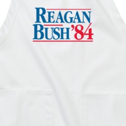 Reagan Bush 84 Usa President Election Sign Apron 37112566