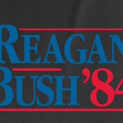 Reagan Bush 84 Usa President Vote Election Sign T Shirt 37112572