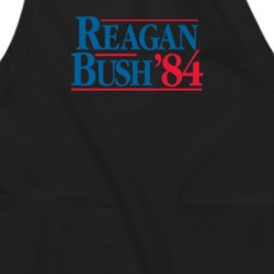 Reagan Bush 84 Usa President Vote Election Sign Apron 37112575