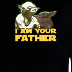 I Am Your Father Baby Yoda Kid Child Star Wars Fan Parody Hoodie 37119814