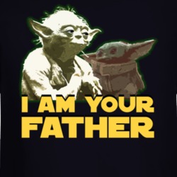 I Am Your Father Baby Yoda Kid Child Star Wars Fan Parody Long Sleeve 37119821