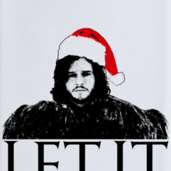 Let It Snow Jon Funny Parody Got Fan Christmas White Phone Case 37120477