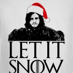 Let It Snow Jon Funny Parody Got Fan Christmas White Long Sleeve 37120478