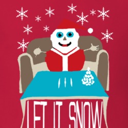 Let It Snow Christmas Parody T Shirt 37146007