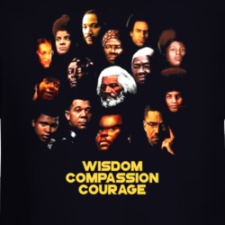 Black Heroes Icons Wisdom Compassion Courage Long Sleeve 37146063