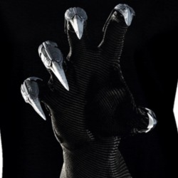 Black Panther Claw Super Hero Comic Book Movie Ladies T Shirt 37146802