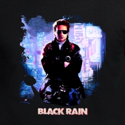 Black Rain Michael Douglas Movie Japan Fan T Shirt 37146804