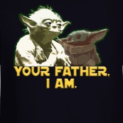 Your Father, I Am Baby Yoda Star Wars Parody Mandalorian Fan Long Sleeve 37146840