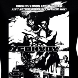 Convoy Kris Kristofferson Trucker 70s Movie Fan Ladies T Shirt 37147787