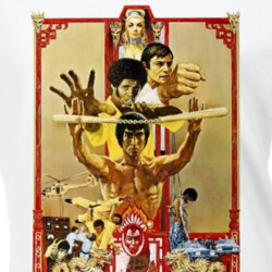 Enter The Dragon 1973 Bruce Lee Kung Fu Hong Kong Action Movie Fan Ladies T Shirt 37147796
