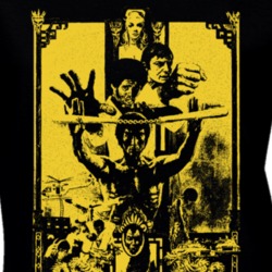 Enter The Dragon 1973 Bruce Lee Kung Fu Hong Kong Movie Fan Ladies T Shirt 37148063