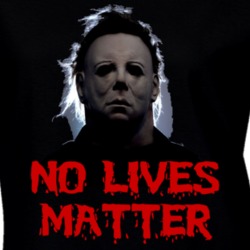 Halloween No Lives Matter Parody Costume Ladies T Shirt 37153135