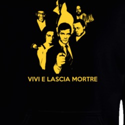 Live And Let Die James Bond Italian Movie Poster Fan Hoodie 37153141