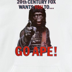 Planet Of The Apes 70s Movie Go Ape Promo Trending Fan Parody Hoodie 37153371