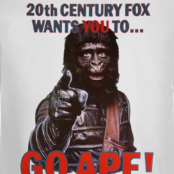 Planet Of The Apes 70s Movie Go Ape Promo Trending Fan Parody Long Sleeve 37153374