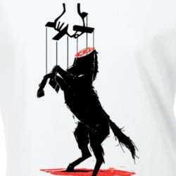 Godfather Horse Gangster Mob Movie Fan Ladies T Shirt 37154468