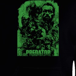 Predator Arnold Schwarzenegger Movie Action Fan Black Hoodie 37154475