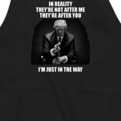 President Donald Trump Usa Patriot Anti Impeach Apron 37154791
