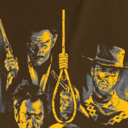 The Good The Bad The Ugly Italian Movie Poster Classic Film Fan T Shirt 37155068