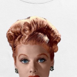 Lucille Ball I Love Lucy Icon Tv Actress Fan Ladies T Shirt 37155537