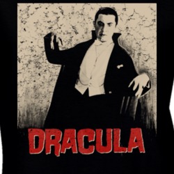 Dracula 1931 Bela Lugosi Vampire Horror Fan Ladies T Shirt 37158513