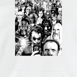Super Heroes Villains Funny Parody Fan Hoodie 37159855