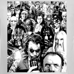 Super Heroes Villains Funny Parody Fan Long Sleeve 37159858