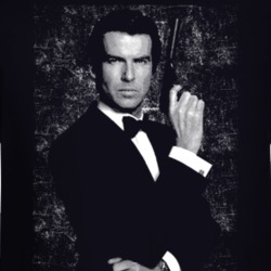 James Bond Pierce Brosnan 90s Movie Oo7 Fan Long Sleeve 37159887