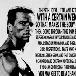 Arnold Schwarzenegger Muscle Grow Quote Bodybuilding Legend T Shirt 37160750