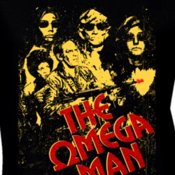 Omega Man Charlton Heston 70s Classic Movie Fan Ladies T Shirt 37162122