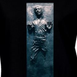 Han Solo Carbonite Star Wars Empire Strikes Back Movie Fan Ladies T Shirt 37162145