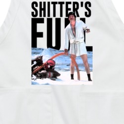 Shitter's Full Funn Christmas Vacation Uncle Eddie Apron 37162369