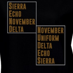 Send Nudes Funny Phonetic Alphabet Ladies T Shirt 37163823
