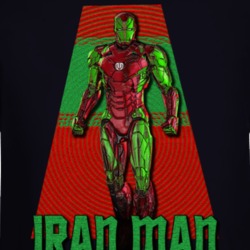 Iran Man Funny Parody Iron Man Irainian Superhero Long Sleeve 37170986